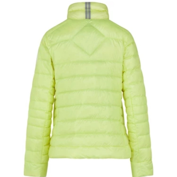 💯 Auth Canada goose Cypress packable Down Jacket Arctic Floral Limelight M - Picture 15 of 16